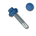 EAGLE 1 Long-Life Metal Roofing Screws: #14 x 1.25 Dome Cap Metal Building Screws (250-Count), Self-Drilling Tip, EPDM Washer, Multiple Colors/Includes 5/16' Magnetic Hex Bit Driver (Regal, 250)