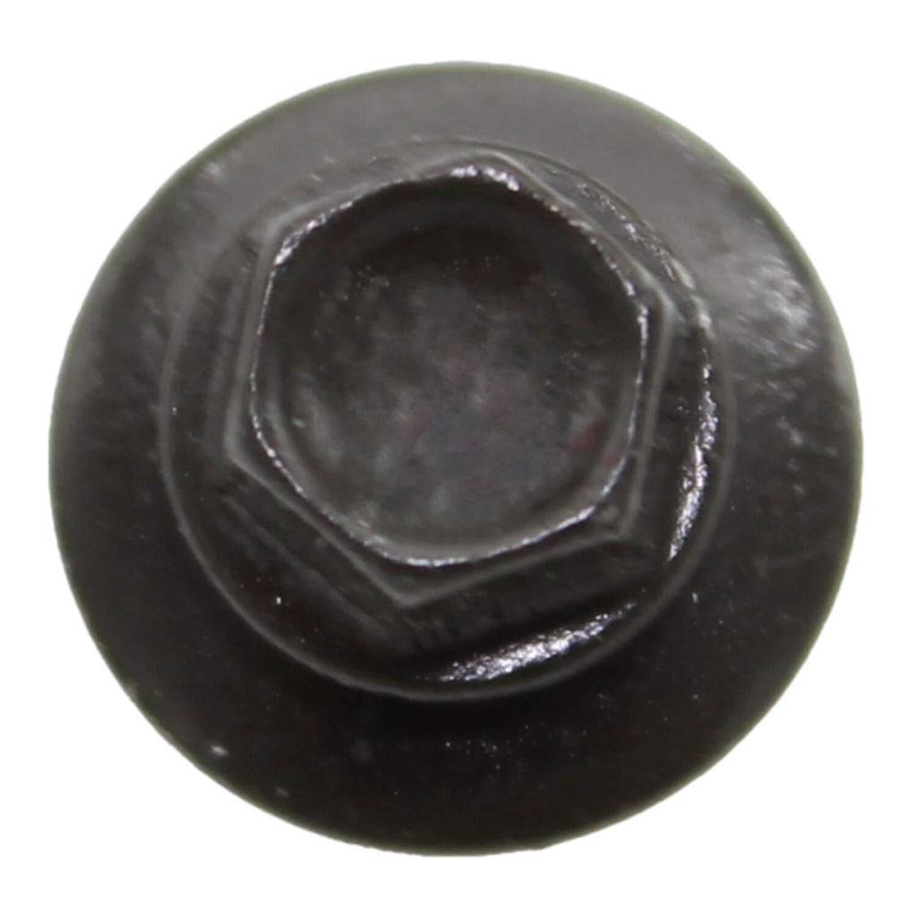 10 x 1 Dark Bronze Metal Roofing Screws - Hex Washer Head- Self-Starting/Tapping - EPDM Washer. 10 X 250 Bags - 2,500 Screws