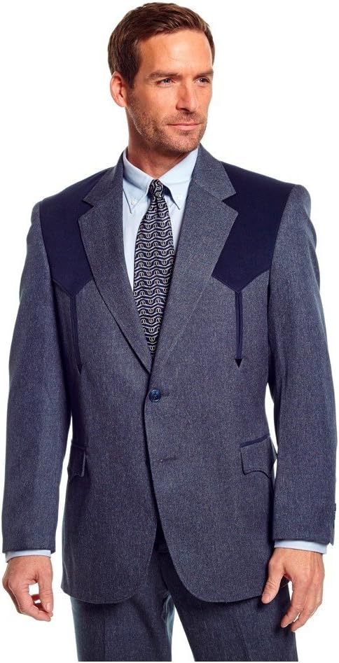 Black Polyester Swedish Knit Blazer by Circle S