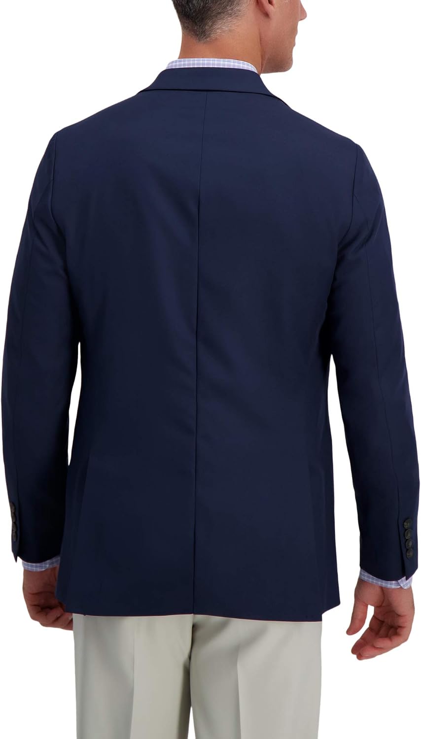 Haggar Mens The Active Series Classic Fit Gabardine Blazer (Regular and Big and Tall Sizes)