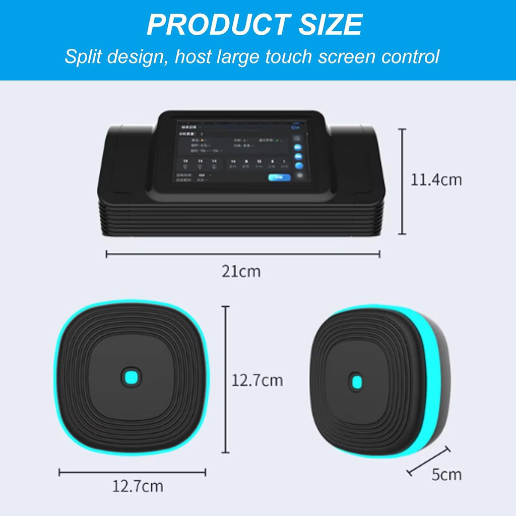 Split Music Boxing Machine, with Led Colored Lights Strip/Dual Channel Music Speakers,for Adults/Children Concentration Agility Training,6Target