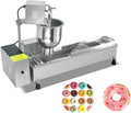 Commercial Single Rows Donut Machine/Donuts Making Machine/Doughnut Maker/Frying Donuts Maker/Mini Donut Maker,Large capacity,Combination of forming and frying