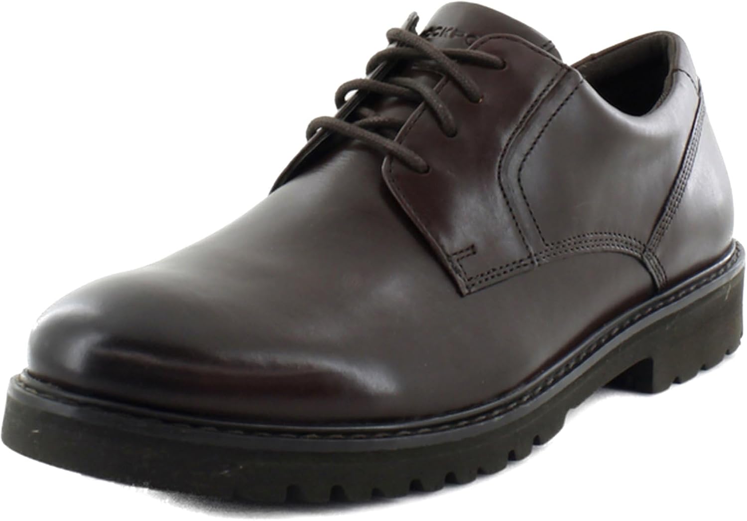 Rockport Maverick Plain Toe Oxford Men's Oxfords Dark Brown Size 9.5 M