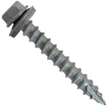 #14 Metal Roofing Screws: (750) Screws x 1-1/2' Slate Hex Head Sheet Metal Roof Screw. Self Starting/Tapping Metal to woodsheet Metal siding Screws with EPDM Washer. for Corrugated Roofing