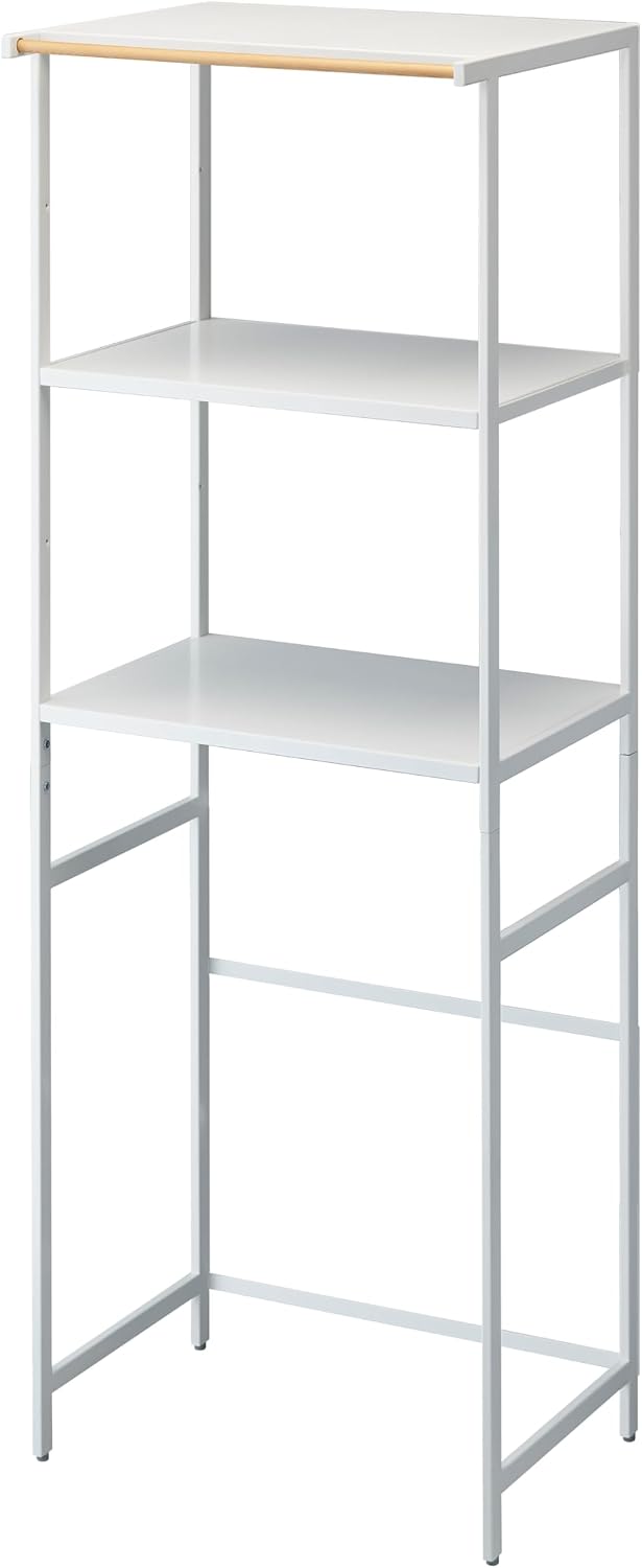 YAMAZAKI Home Tower Kitchen Appliance Storage Rack Metal Shelving Unit - Standing Organizer Heavy Duty Shelves - 67-Inch (Fridge), 67' - Steel