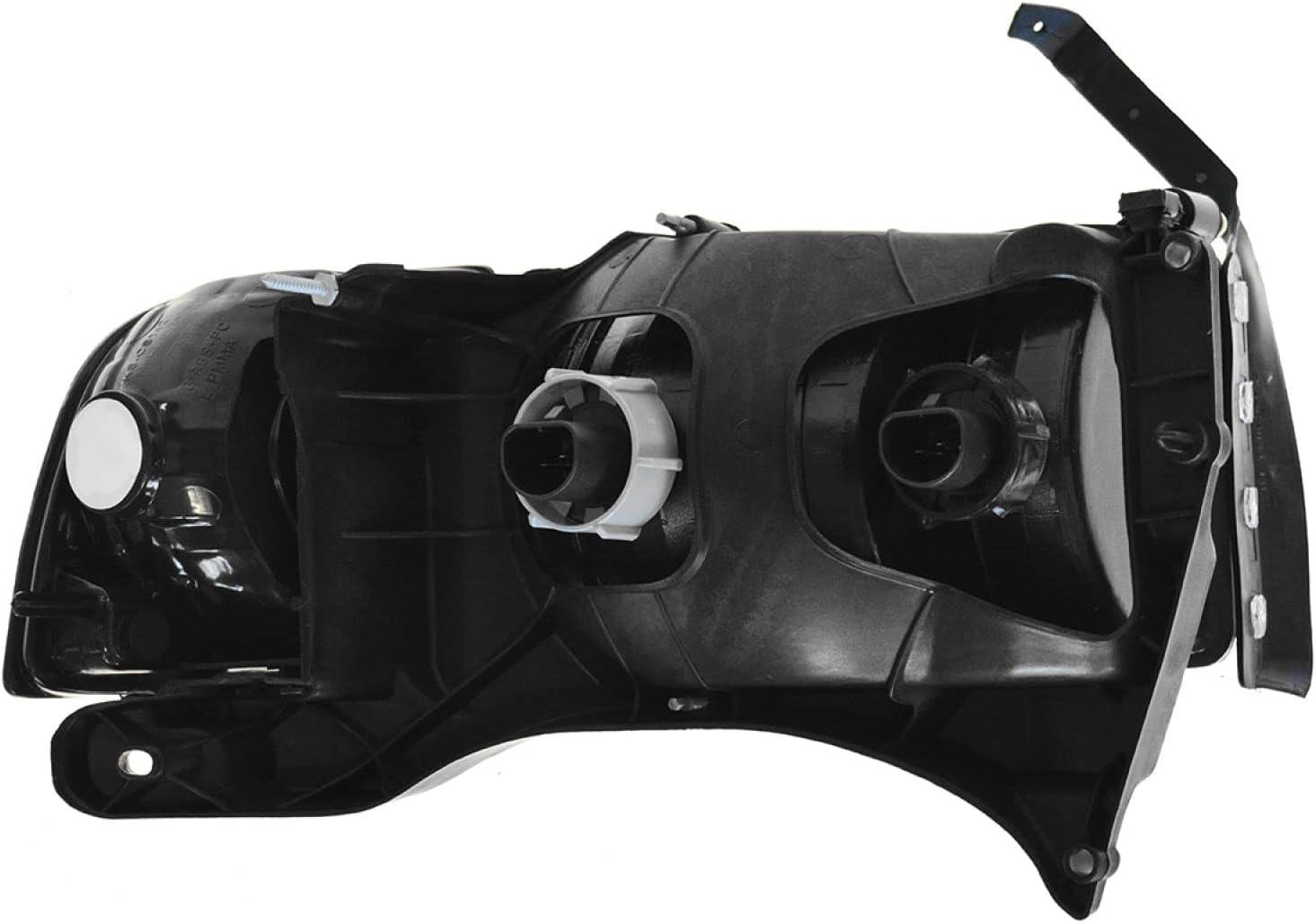 TRQ Driver and Passenger Side Headlight Assembly Set Compatible with 99-01 Dodge Ram 1500 Truck Sport Package 99-02 2500 99-02 3500