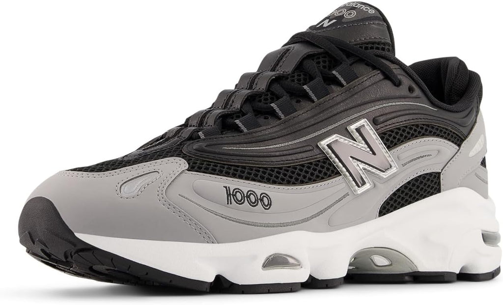Classic 1000 Men's Black-Gray Suede by New Balance