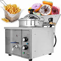 High Pressure Fryer, 3000W Commercial Countertop Electric Fried Chicken Machine, Stainless Steel Deep Frying Appliance