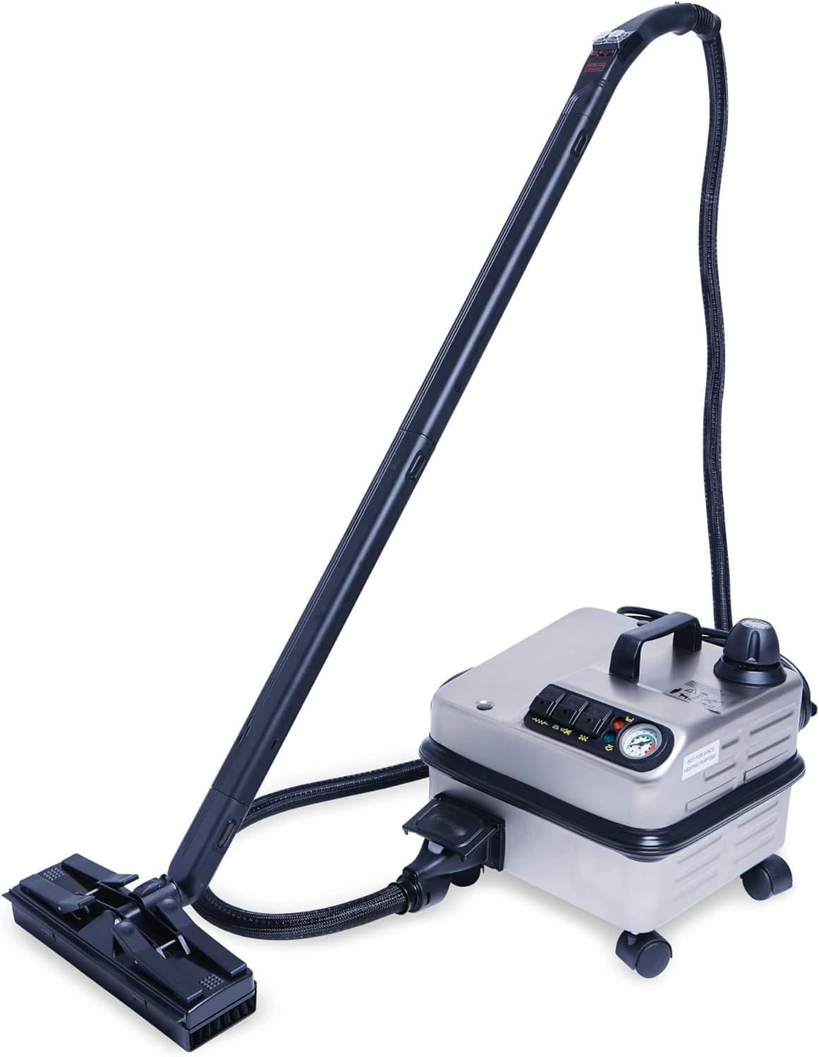 US Steam FALCON™ Commercial Steam Cleaner | 1800 W | Lightweight, Durable, Stainless Steel | 305*F & 70PSI | Hot Water Burst Feature | Long 12ft Hose | 1 gal. Boiler | Great for Auto Detailing