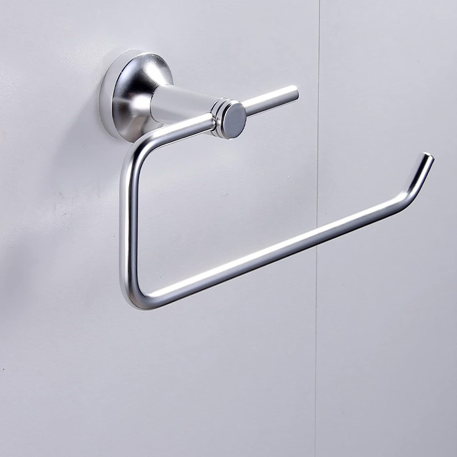 Towel Rings for Bathroom, Aviation Aluminum Towel Holder Hand Towel Ring Hanging ?Round Hanger Polished Chrome Contemporary Style Bathroom Accessories for Bathroom, Kitchen, Hotel, Toilet