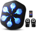 ONEPUNCH V3 Music Boxing Machine, LED Music Punch Trainer with Magic Boxing App, Sleek Black Design for Home Gym, Customizable Light Effects, Stress Relief Indoor Workout, Black