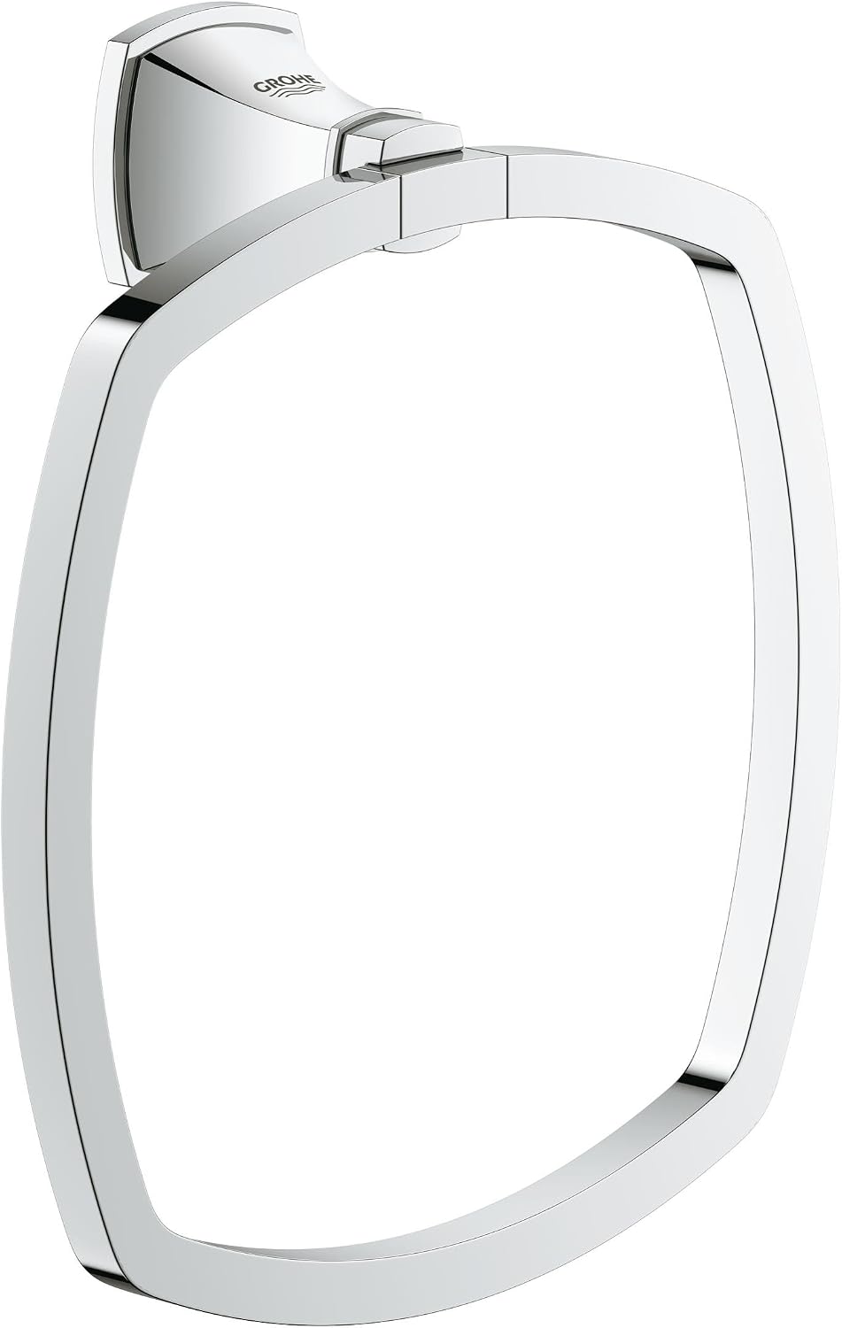 Grohe 40630000 Grandera Towel-Ring, Starlight Chrome