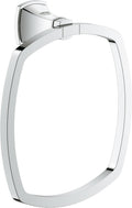 Grohe 40630000 Grandera Towel-Ring, Starlight Chrome