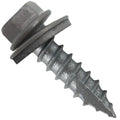 #14 Metal Roofing Screws: (1000) Screws x 1' Charcoal Hex Head Sheet Metal Roof Screw. Self Starting/Tapping Metal to woodsheet Metal Screws with EPDM Washer. for Corrugated Roofing