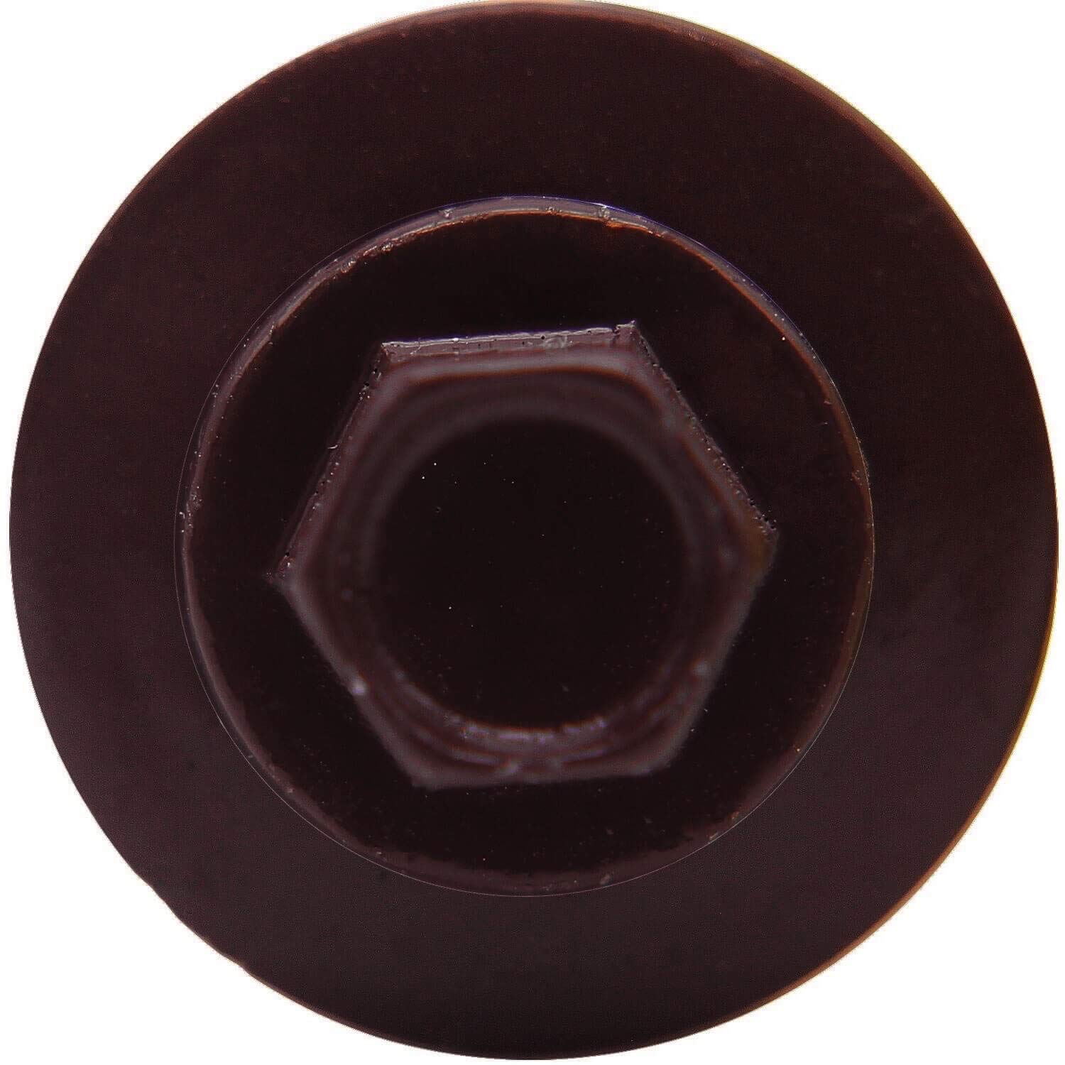 Metal Roofing Screw: (250) 12 x 1-1/2' Burgundy Hex Sheet Metal Roof Screw. Sharp Point Metal to Wood siding Screws. 5/8' EPDM Washer.