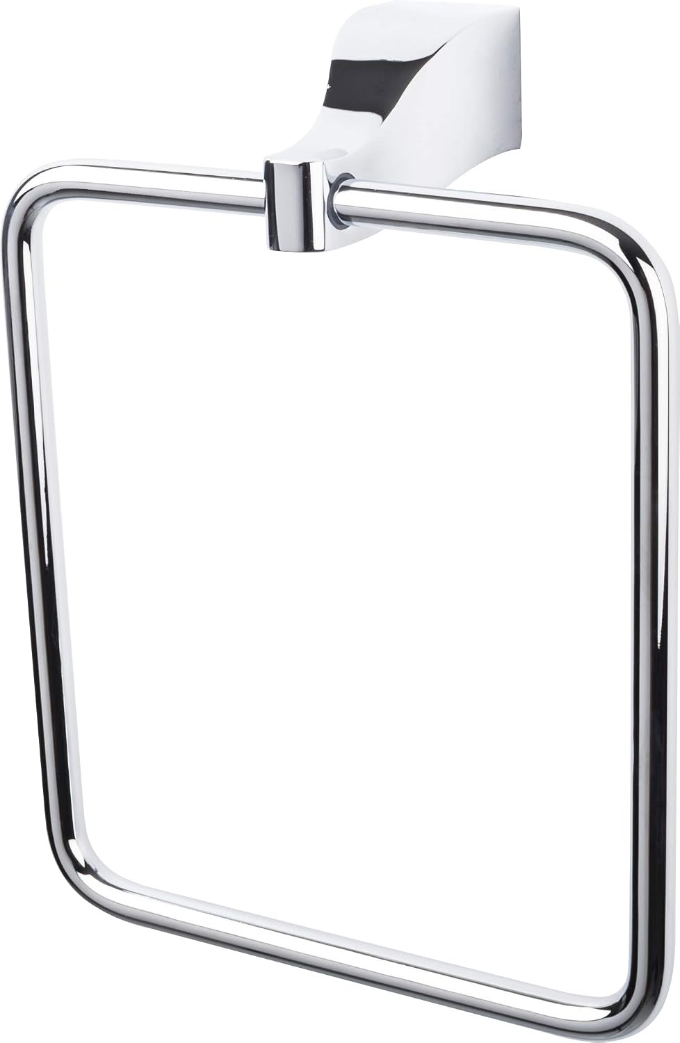 Top Knobs AQ5 Aqua Bath Towel Ring, Polished Chrome