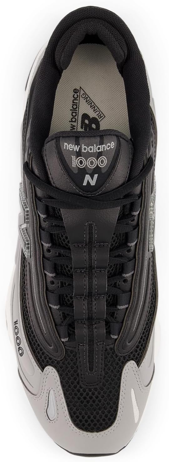 Classic 1000 Men's Black-Gray Suede by New Balance