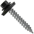 Metal Roofing Screw: (250) 12 x 1-1/2' BLACK Hex Sheet Metal Roof Screw. Sharp Point metal to wood siding screws. 5/8' EPDM washer.