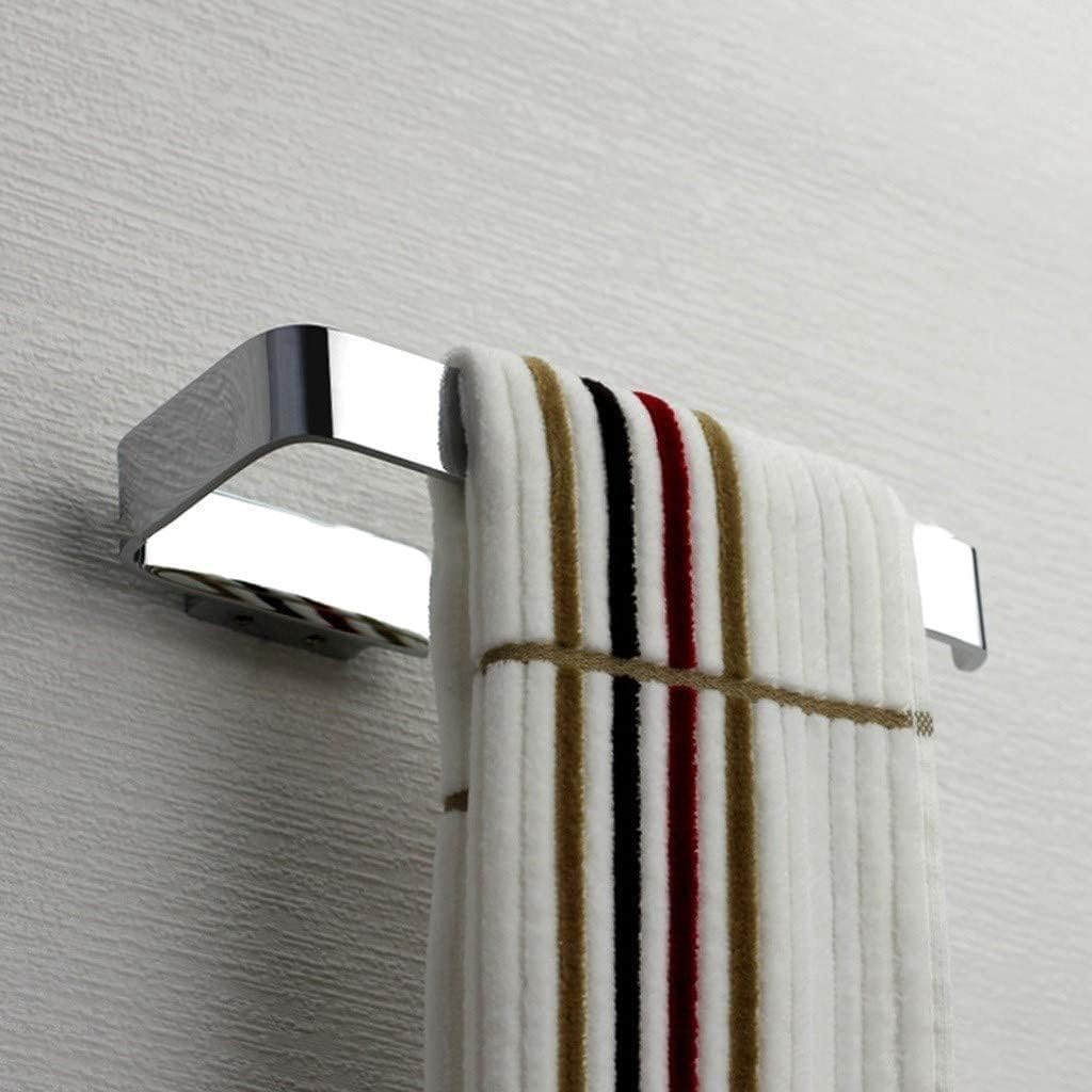 Towel Rack Bathroom Towel Bar Copper Hanging Towel Rack Bathroom Pendant Hand Towel Ring Rack Premium Chrome Bathroom Towel Rack(30 * 8cm)