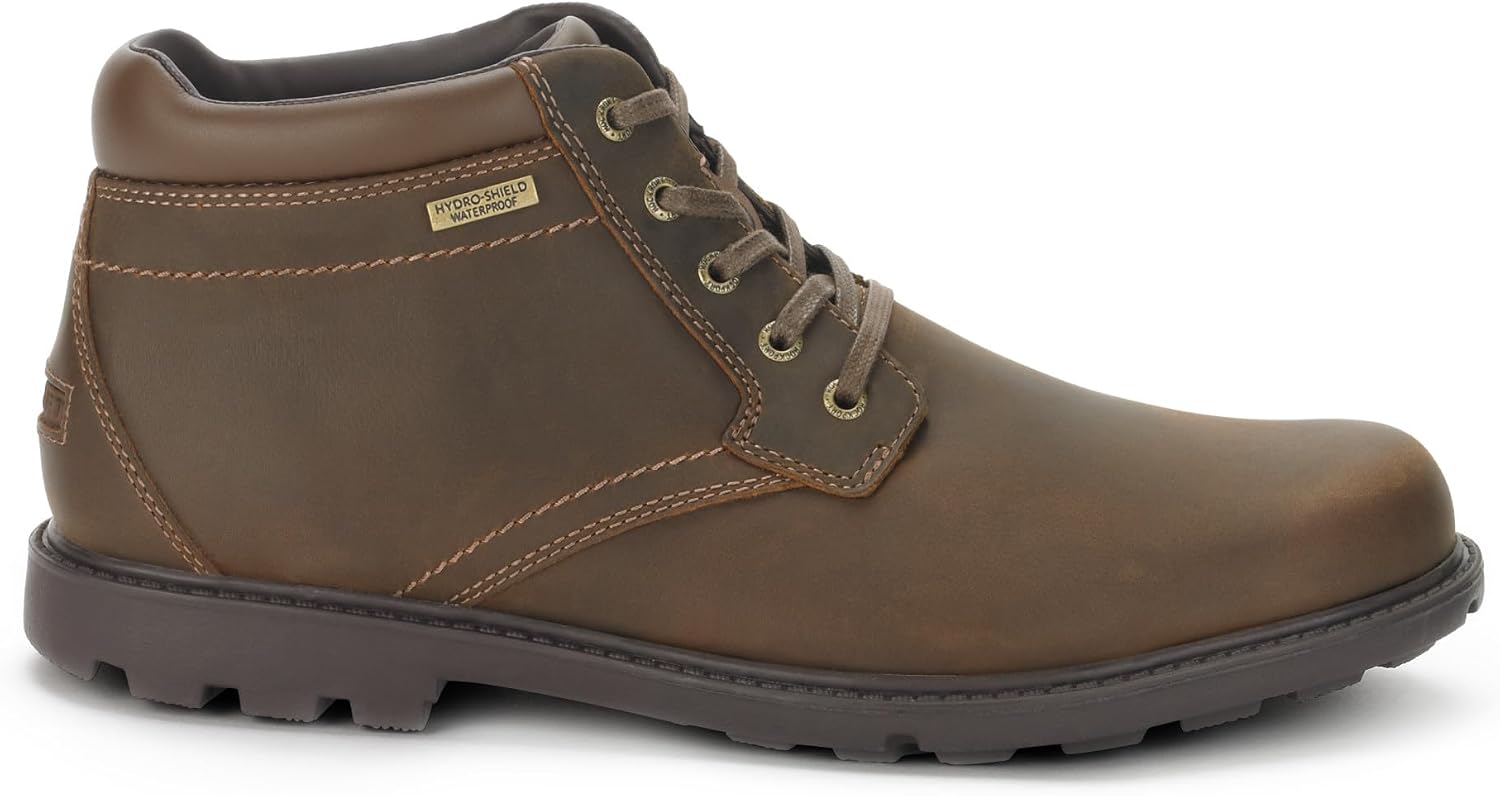 Rockport Men's Storm Surge Plain Toe Boot Chukka Boot