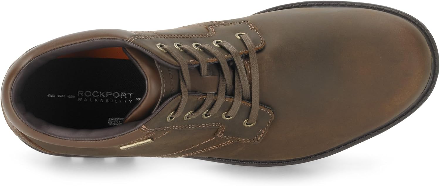 Rockport Men's Storm Surge Plain Toe Boot Chukka Boot