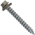 #14 Metal Roofing Screws: (500) Screws x 2' Clay Hex Head Sheet Metal Roof Screw. Self Starting/Tapping Metal to woodsheet Metal siding Screws with EPDM Washer. for Corrugated Roofing