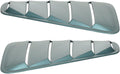 Pre Painted Window Delete Panels Compatible with 2005-2009 Ford Mustang V6, Factory Style Windveil Blue Metallic #P3 ABS Plastic Sun Rain Shade Guard Wind Vent Air Deflector by IKON MOTORSPORTS