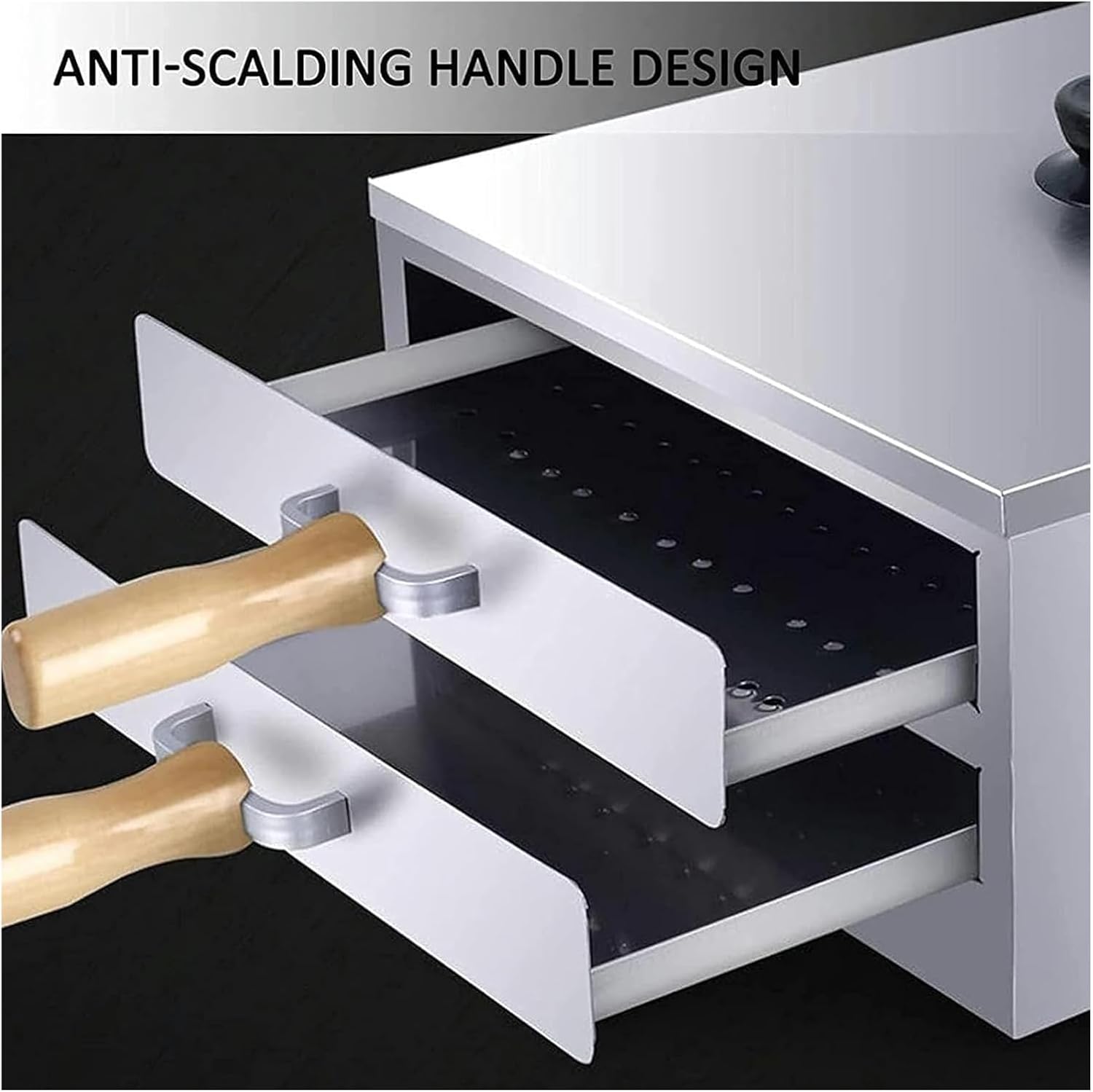 Rice Noodle Rolls Machine, Rice Roll Steamer, Kitchen Food Steamer Cuisine Cookware, Suitable for Rice Noodle roll Cooking