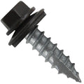 #14 Metal Roofing Screws: (1000) Screws x 1' Dark Bronze Hex Head Sheet Metal Roof Screw. Self Starting/Tapping Metal to woodsheet Metal Screws with EPDM Washer. for Corrugated Roofing