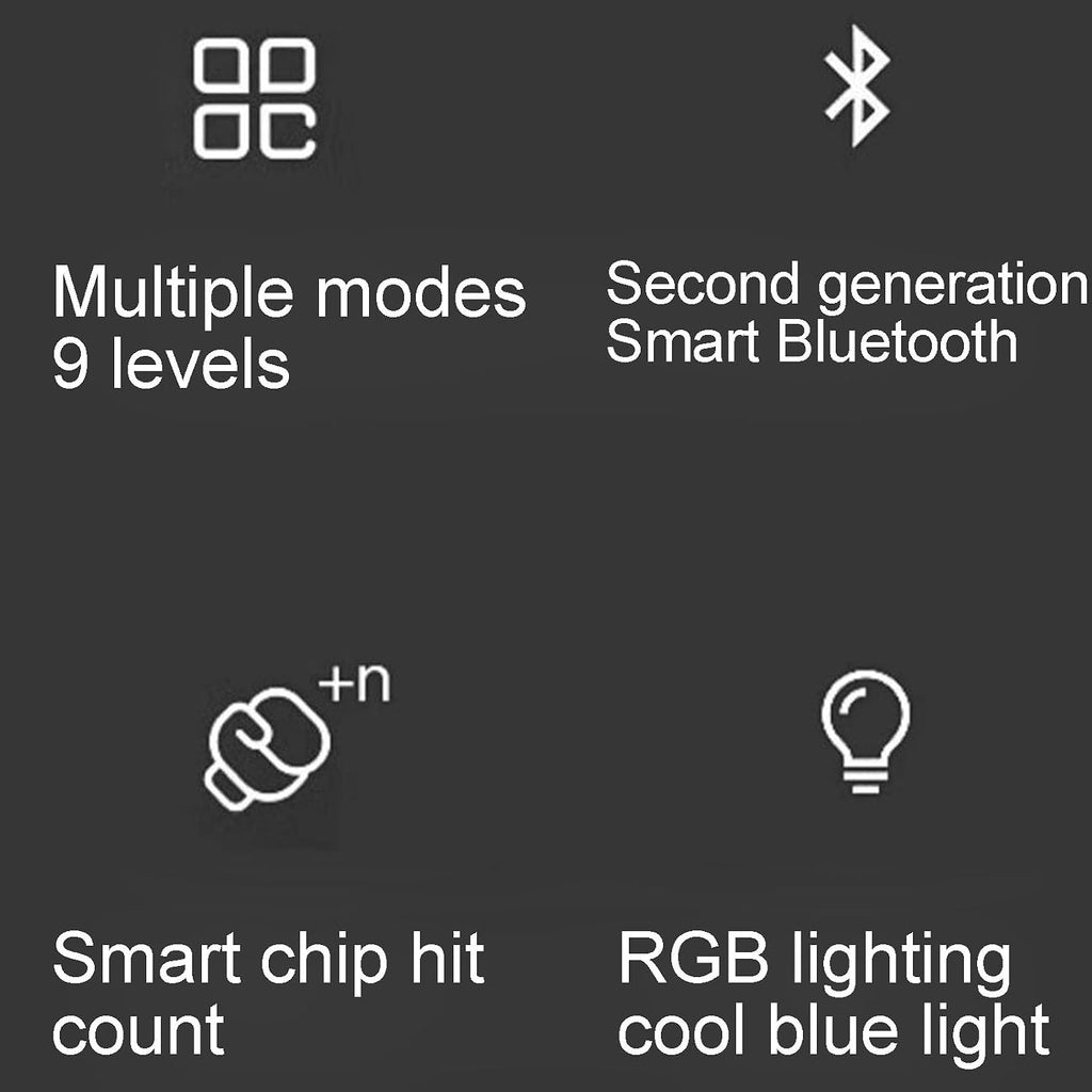 Smart Music Punching Target, High-Strength Impact-Resistant Material, 9 Modes, Intelligent Counting System, RGB Lighting, Suitable for The Whole Family