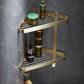 Bathroom Accessories Bathroom Shelf Towel Rack Paper Holder Toilet Brush Holder Towel Ranger Brushed Gold Brass Bath Hardware,Bathroom Shelf B6