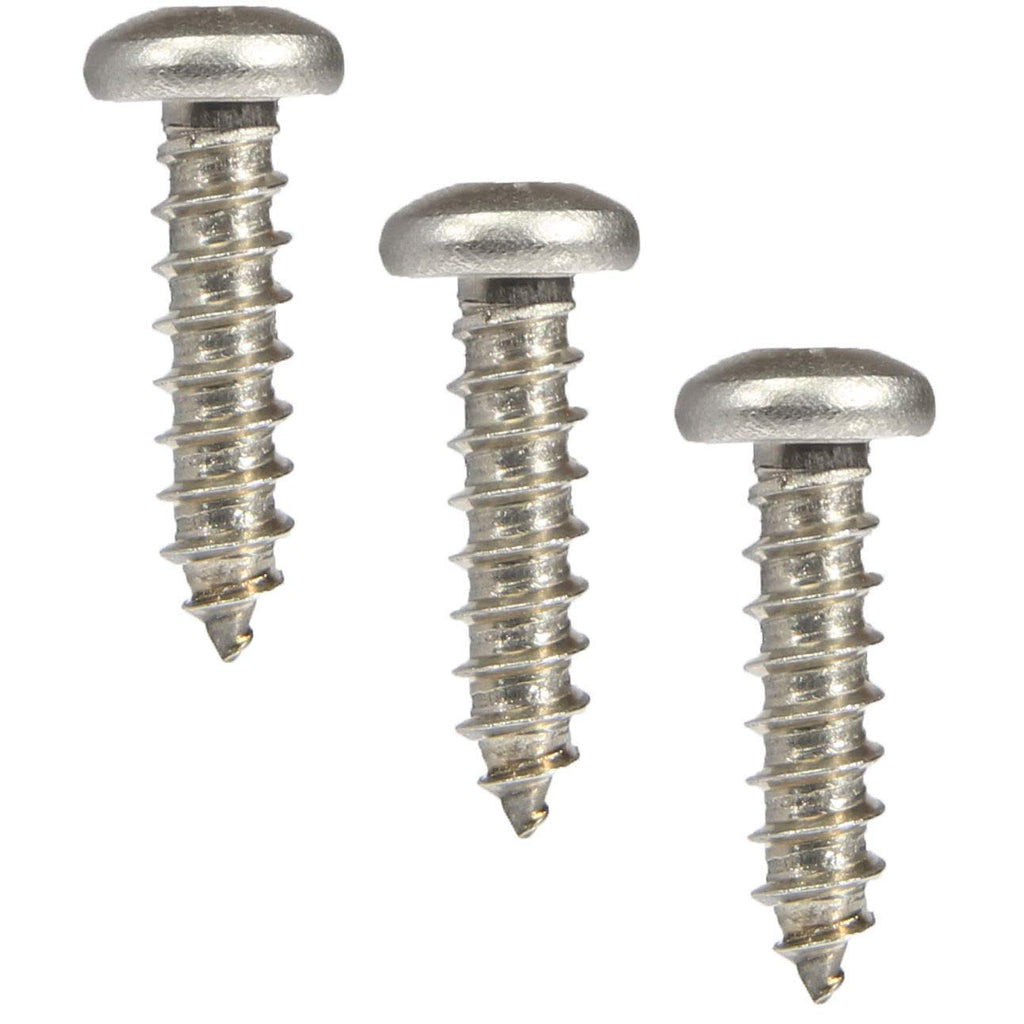 Square Drive Pan Head Sheet Metal Screws 316 Stainless Steel #10 X 2' 250 Pcs self Tapping Screws Metal B2B