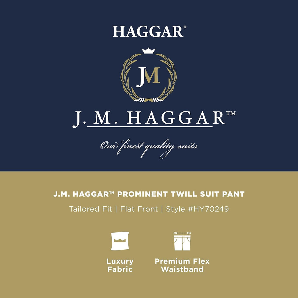 Haggar Men's Haggar Men's Jmh Premium Stretch Tailored Fit Suit Separates - Pants and Jackets
