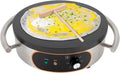 16' Commercial Crepe Maker 1500W Electric Crepe Machine with Non-Stick Coating 122°F-572°F Temperature Control Pancake Flat Skillet for Crepes, Pancakes