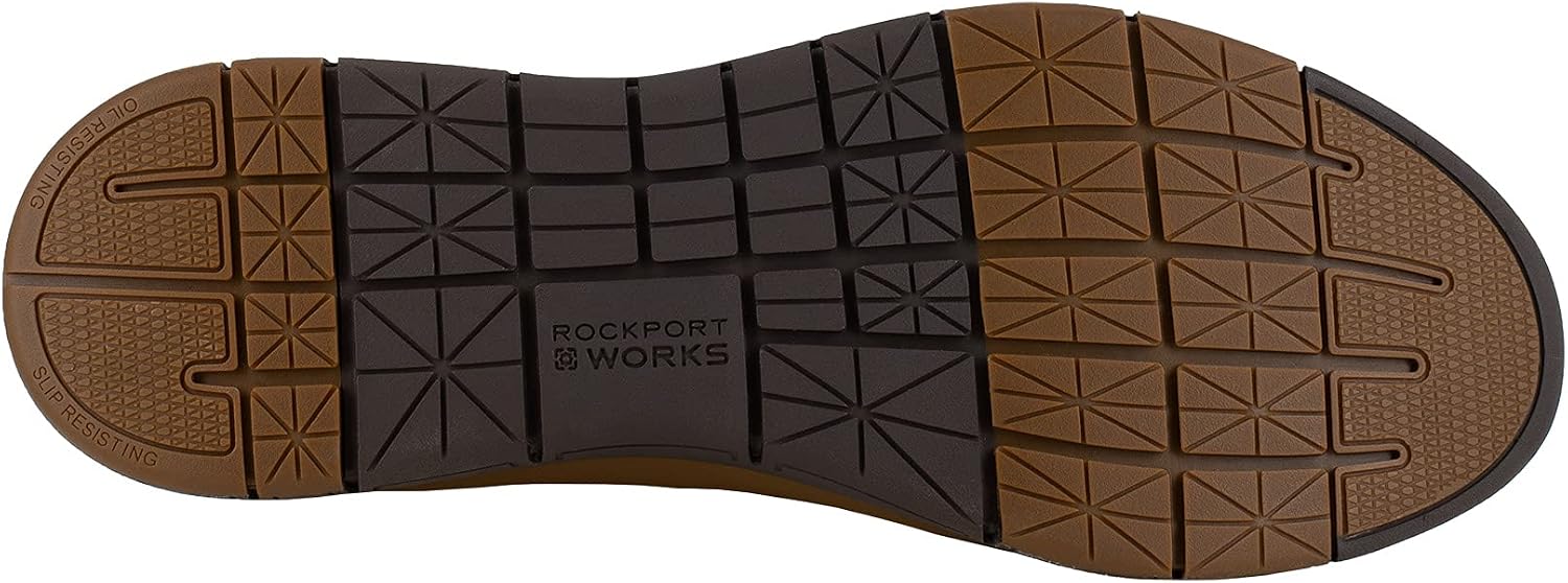Rockport Mens Primetime Casuals Work Static Dissipative Steel Toe Oxford