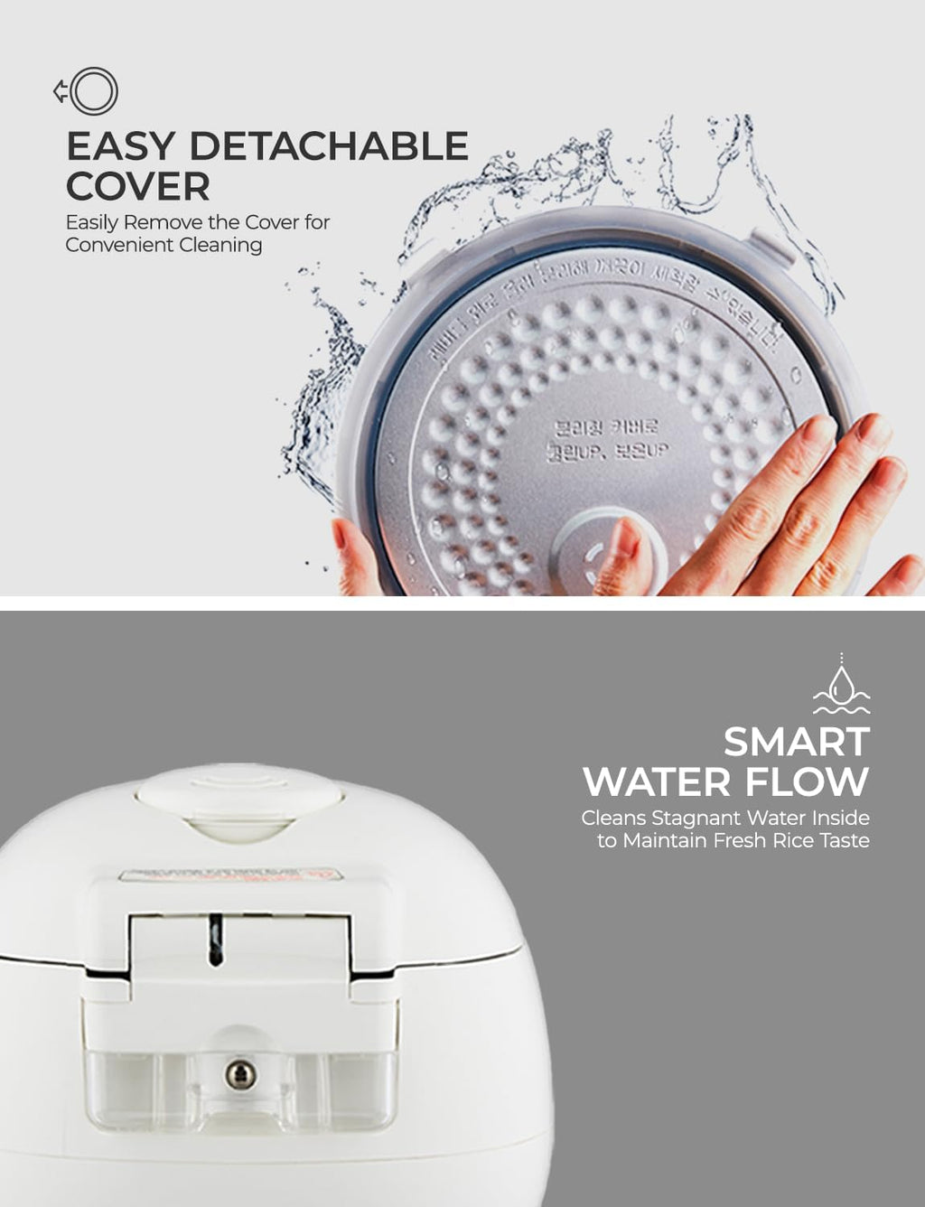 CUCKOO Micom Rice Cooker 6 Cup Uncooked / 12 Cup Cooked, Korean Fuzzy Logic Rice Cooker with Delay Timer & Keep Warm Setting, Versatile Food Steamer with Non-Stick Inner Pot, Silver (CR-0632F)