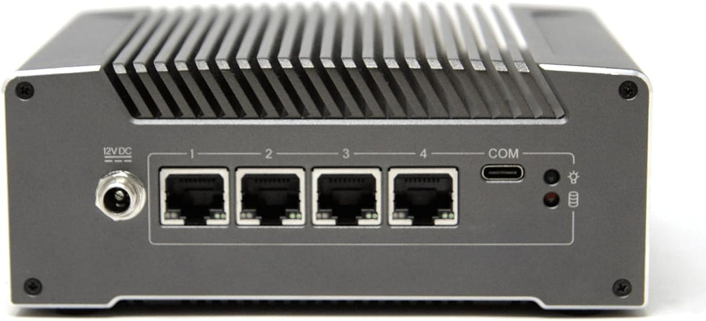 Protectli Vault V1410-4 Port, Micro Appliance/Mini PC - N5105, 4X 2.5G NICs, 8GB LPDDR RAM on-Board, 32GB eMMC on-Board, 500GB NVMe SSD
