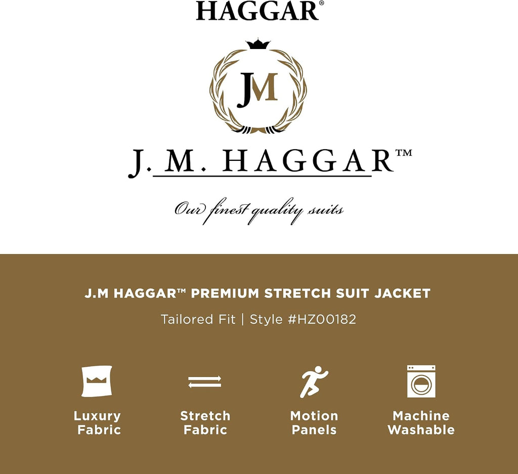 J.M. Haggar Premium Stretch Classic Fit Suit Separates - Pants & Jackets