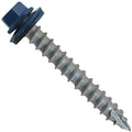 #14 Metal Roofing Screws: (500) Screws x 2' Gallery Blue Hex Head Sheet Metal Roof Screw. Self Starting/Tapping Metal to Wood Sheet Metal siding Screws - EPDM Washer. for Corrugated Roofing