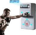 Wall Mounted Boxing Machine, Music Boxing Training Punching Target Striking Hitting Target Boxing Mat with Punch Force Tester (B)