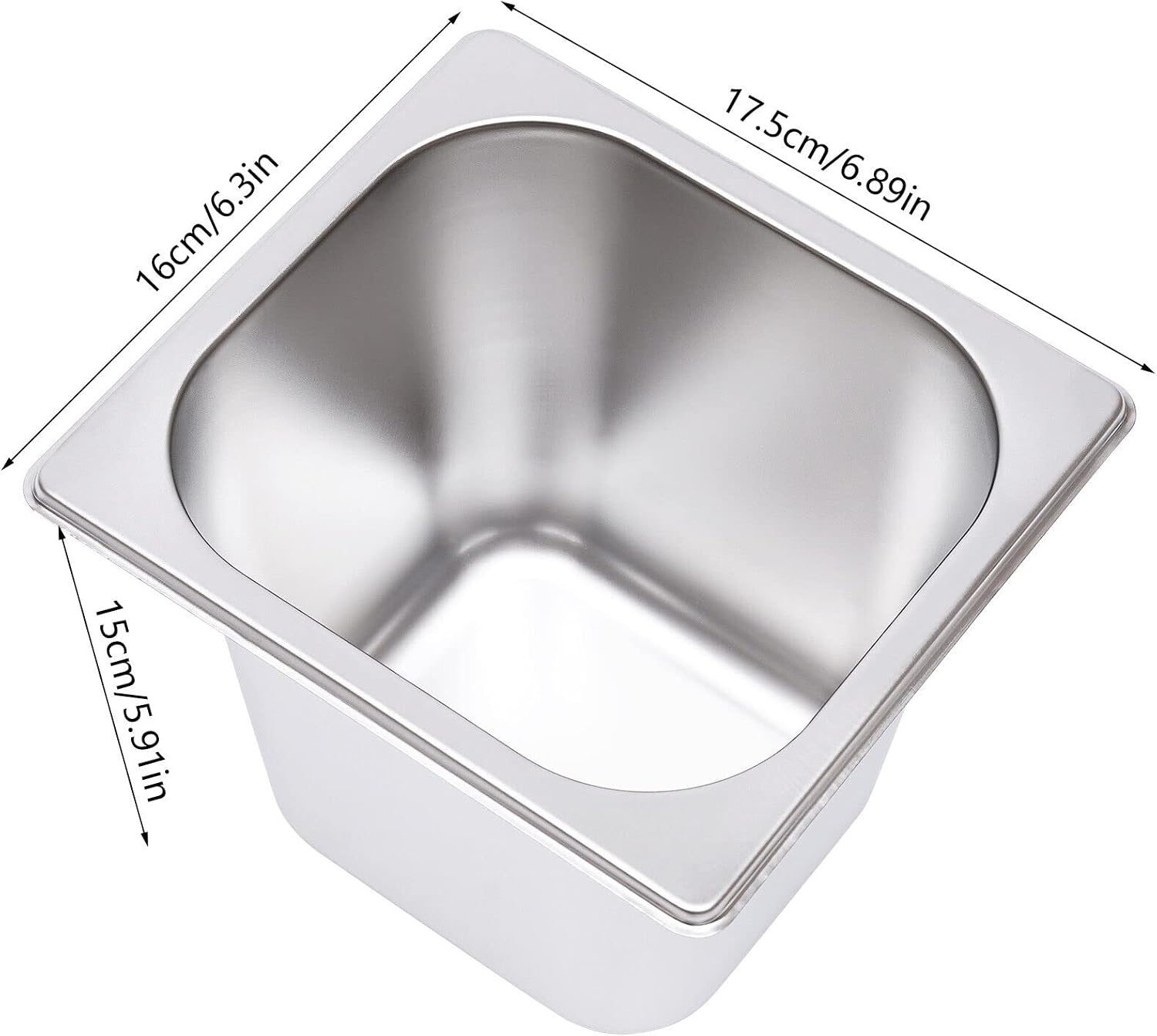 Bain Marie Buffet 4-Pan 850W Electric Steam Table Food Warmer with Lids - Stainless Steel Commercial 21.2Qt(20L) Capacity for Restaurants, Catering, Buffets