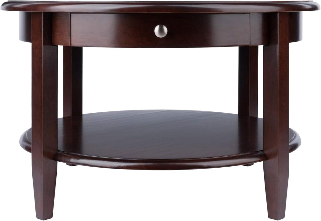 Winsome Wood Concord Occasional Table, Antique Walnut