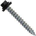 #14 Metal Roofing Screws: (500) Screws x 2' Black Hex Head Sheet Metal Roof Screw. Self Starting/Tapping Metal to woodsheet Metal siding Screws with EPDM Washer. for Corrugated Roofing