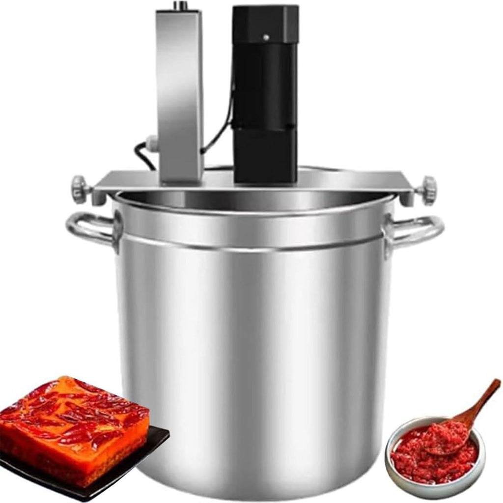 40L Electric Food Mixer & Sauce Stirrer, Commercial Cooking Frying Machine for Seasoning & Soup, Heavy-Duty Automatic Stirring Appliance, Ideal for Restaurants & Catering
