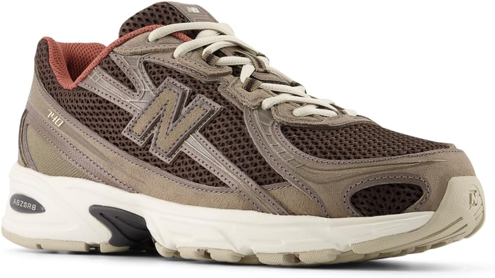 New Balance 740 Unisex Running Inspired (U7407LE) (Cortado/Thunder Brown/RED Rock)