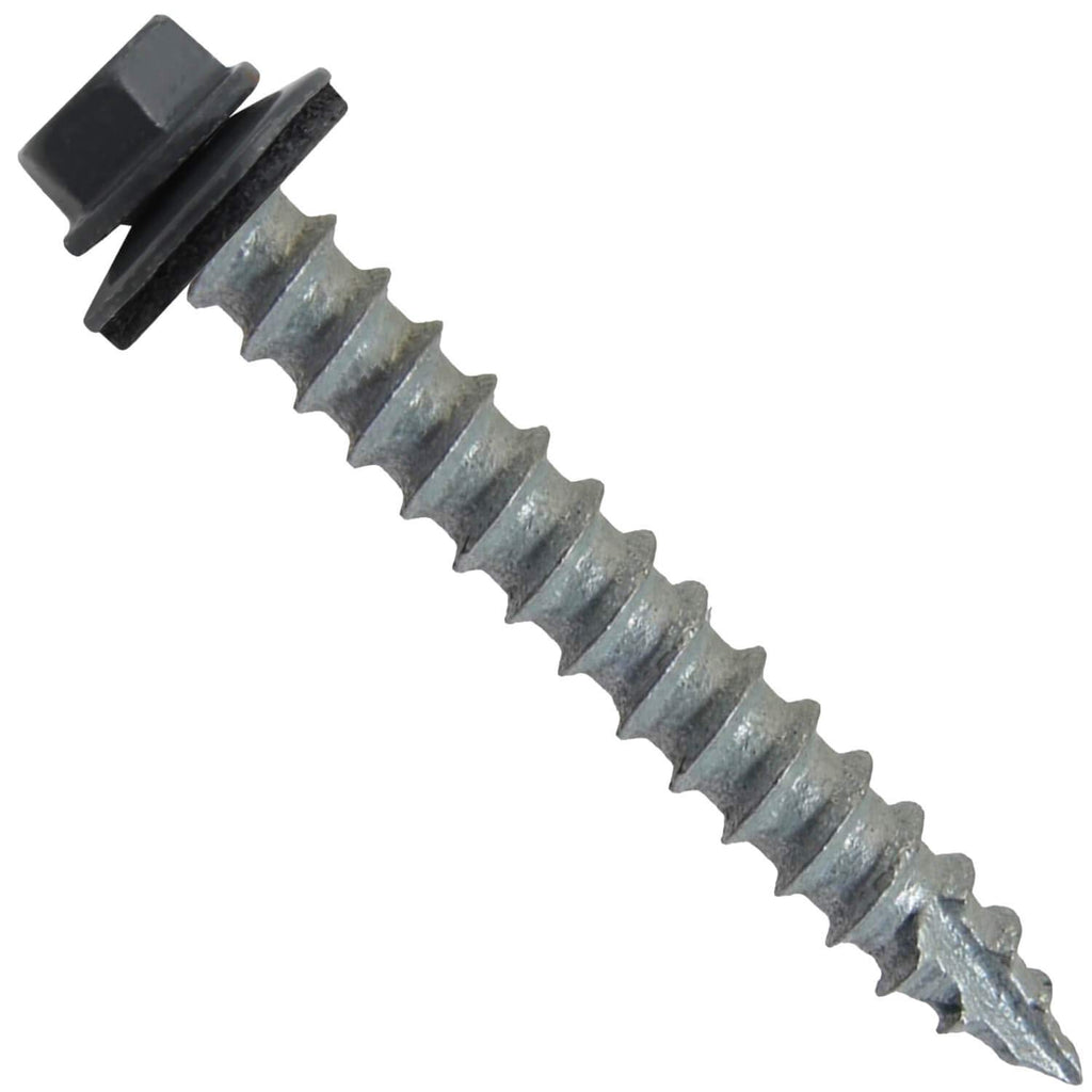 14x2 Metal Roofing Screws (FAB. Charcoal) (14X2 MRS CASE)