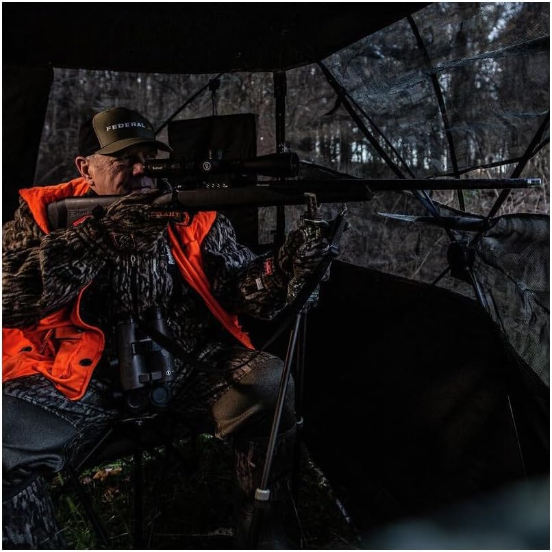 PRIMOS Hunting Trigger Stick Gen3 Shooting Stick, Adjustable Height, Quick-Detach Yoke, Durable and Lightweight, Ideal for Hunting, Shooting, and Photography