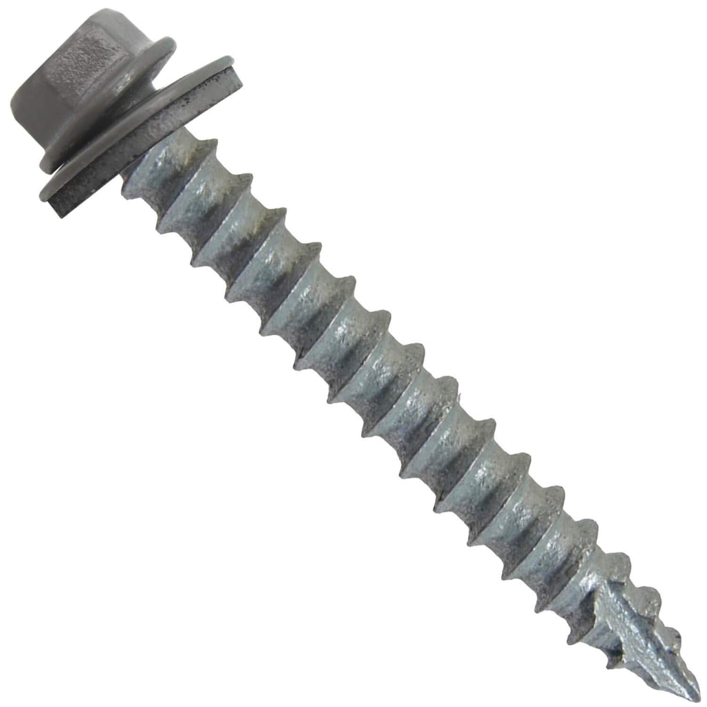 14x2 Metal Roofing Screws (Charcoal) (14X2 MRS CASE)
