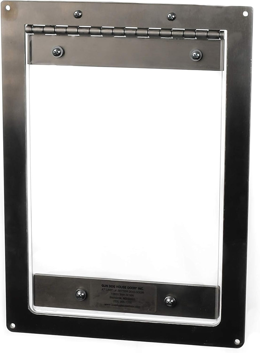 Gun Dog House Metal Door - Easy Install, Chew Proof & Weather Protected - Energy Efficient - Dog Size 20-120 Lbs - 14'x 18' Frame