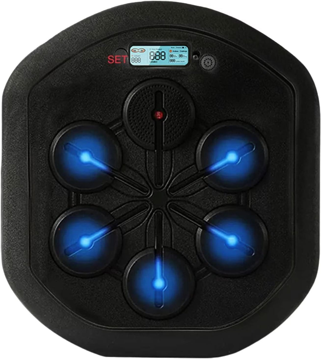 Music Boxing Machine, Music Boxinghine, Smart Wall Mounted Boxing Hand Eye Reaction and Coordination Boxing Equipment, for Kids and Adults Stress Release